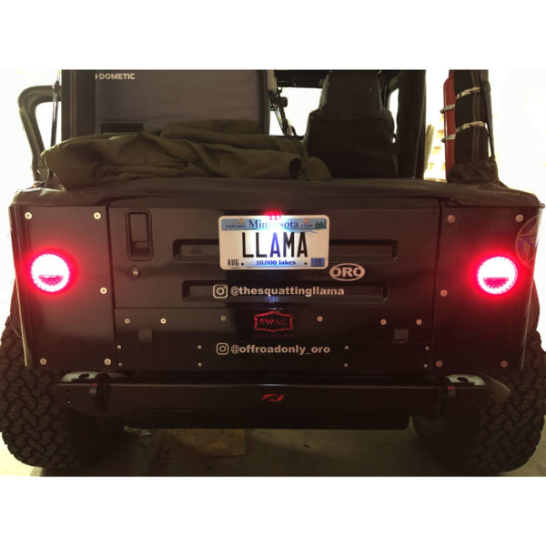 Jeep License Plate LED Light With 7 Foot Harness LitePLATE OffRoadOnly - Image 6