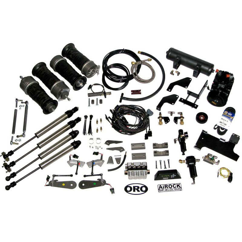 Jeep TJ Air Suspension System Combo For 97-06 Wrangler TJ  Includes  York On Board Air and Sway Bar AiROCK OffRoadOnly - OffRoadOnly